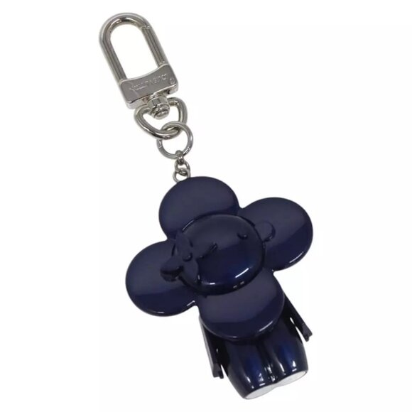 LOUIS VUITTON Bijoux Sac Vivienne Charm metal Navy - Picture 1 of 7